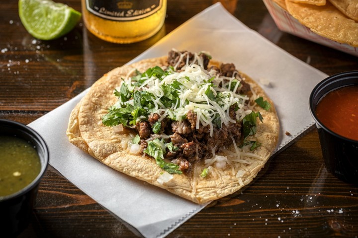 House-Marinated Steak Taco