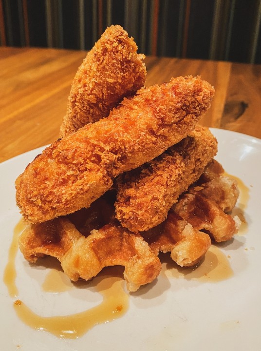 Children's Chicken Fingers and Waffle