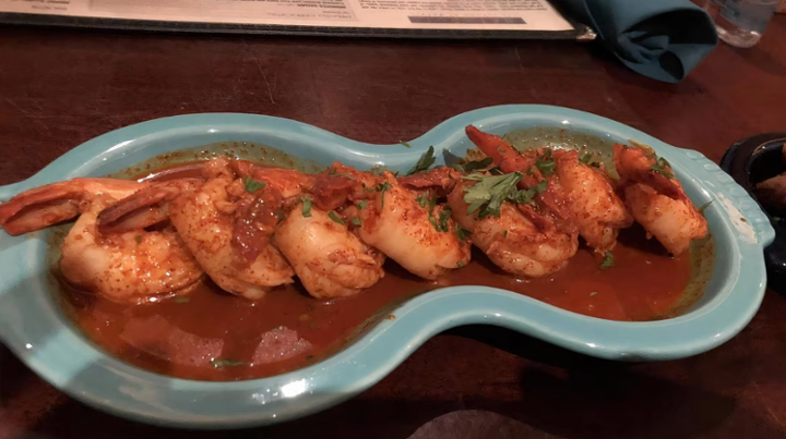 Shrimp Malagueta + side of bread