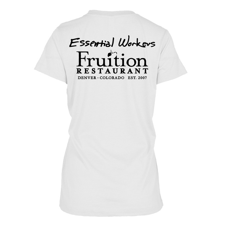Women's White 'Essential' T-Shirt - MEDIUM