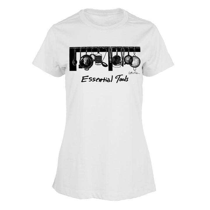 Women's White 'Essential' T-Shirt - LARGE
