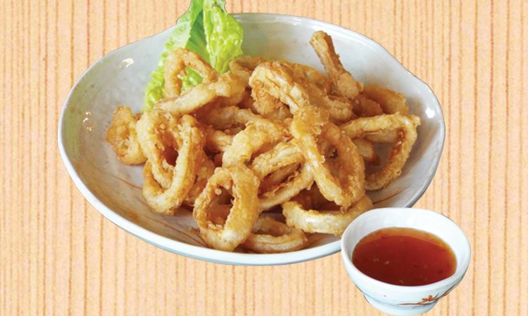 7) Fried Squid Rings
