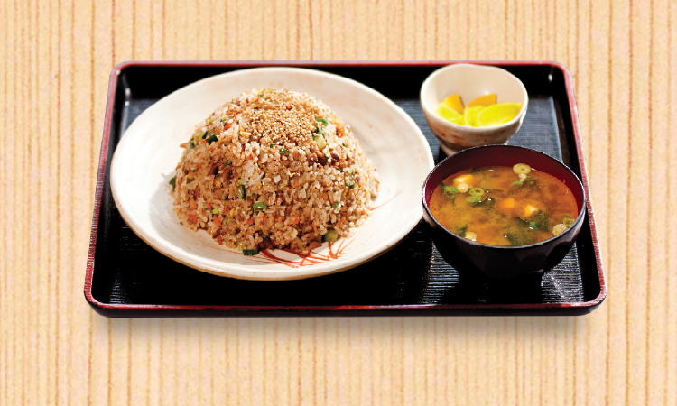 106) Japanese Style B.B.Q Pork Fried Rice