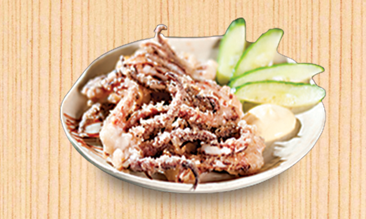 20) Fried Squid Legs  日式炸花枝