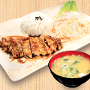 113) Teriyaki Chicken Rice Set  照燒雞定食