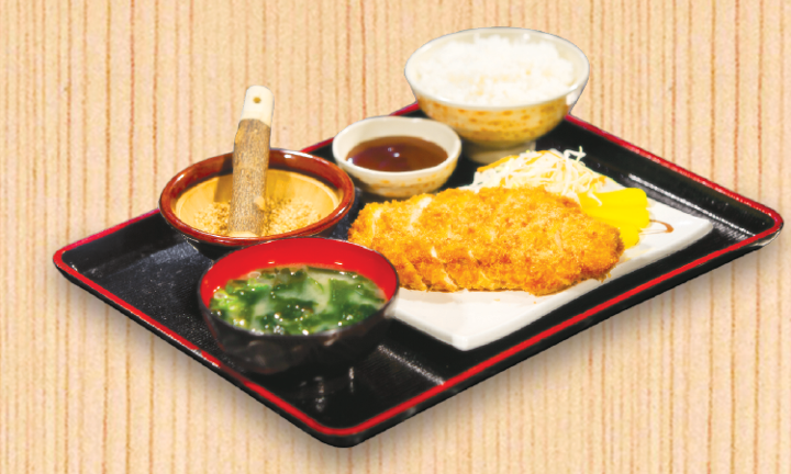 105) Pork Cutlet Rice Set