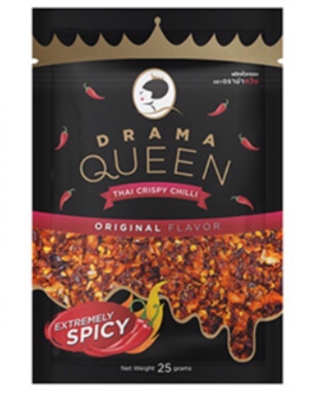 Drama Queen Thai Crispy Chili - Original - Pack (24 grams)