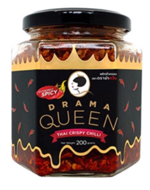Drama Queen Thai Crispy Chili - Original - Jar (200 grams)