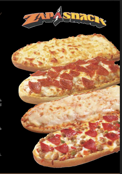 ZAP-A SNACK French Bread Pizzas