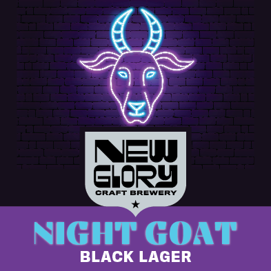 Night Goat Black Lager 4-Pack 16oz cans