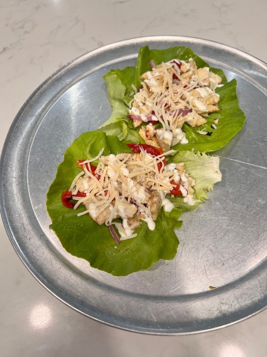 Butter Lettuce Chicken Wraps