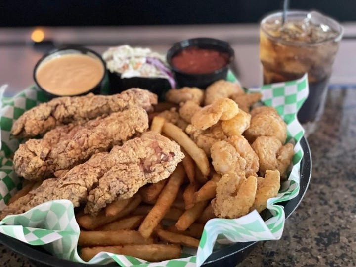 Chick n Shrimp Basket