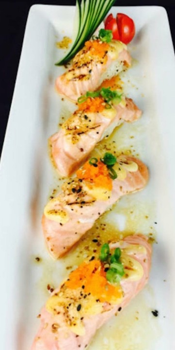 SALMON ABURI PLATE