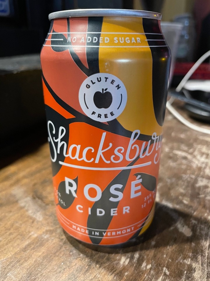 Shacksbury CAN Rose Cider