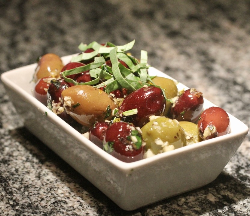 Herb Marinated Olives