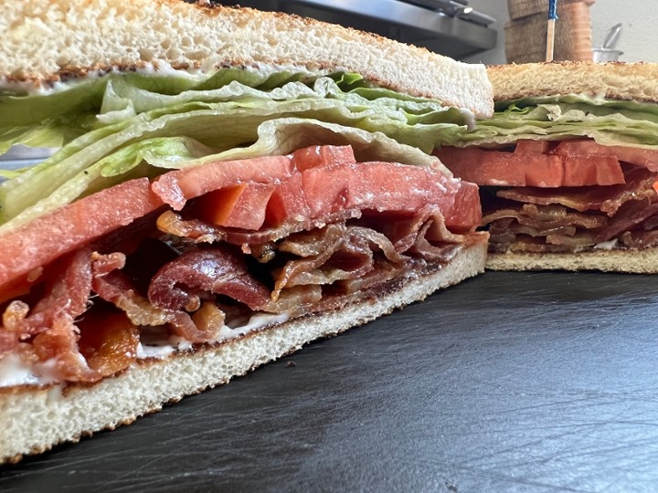 BLT on White Toast with mayo