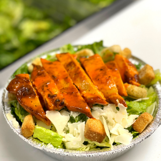 Caesar Salad with Grilled Buffalo Chicken