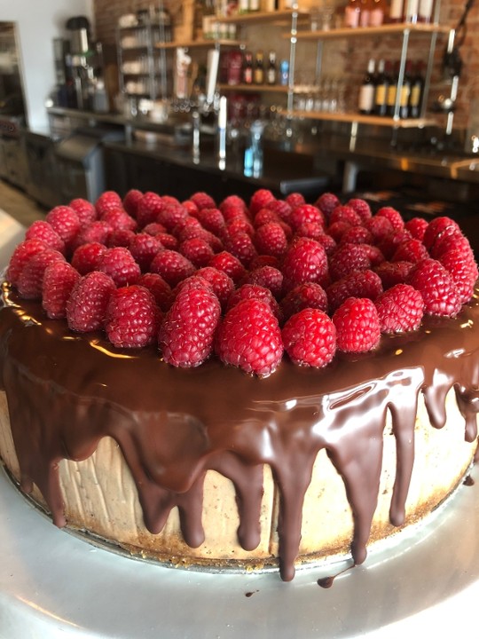 Cheesecake, chocolate raspberry (3 day delay)