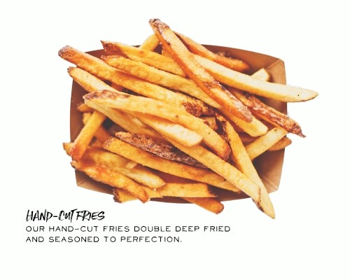 Hand-Cut Fries Half