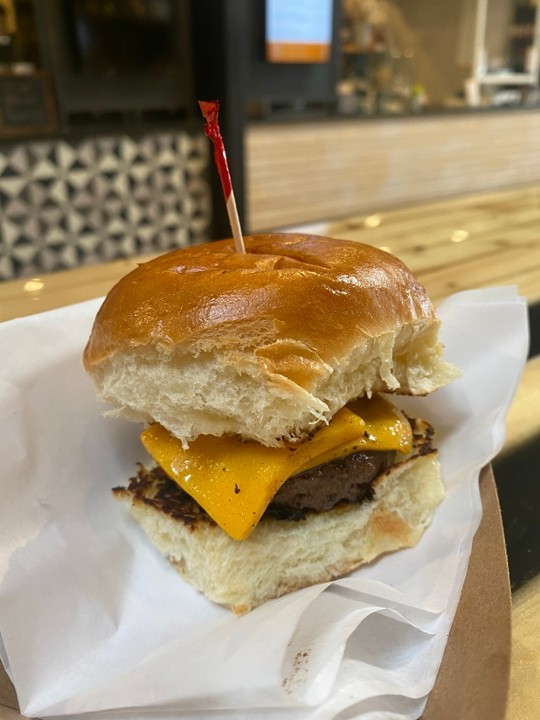Plain Cheeseburger - Burger and Cheese Only