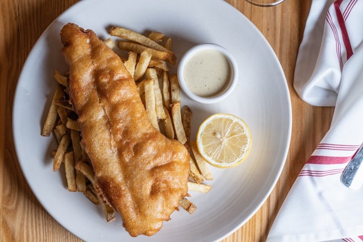 Beer Battered Fish & Chips