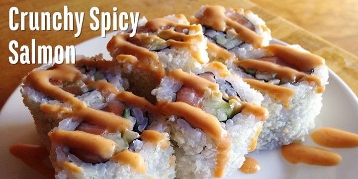 Crunchy Spicy Salmon Roll