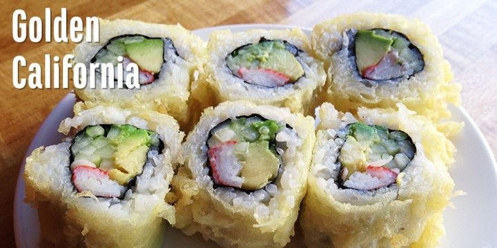 Golden California Roll