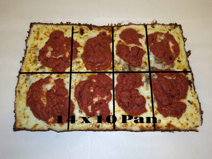 Detroit Pan Pizza - Any Toppings