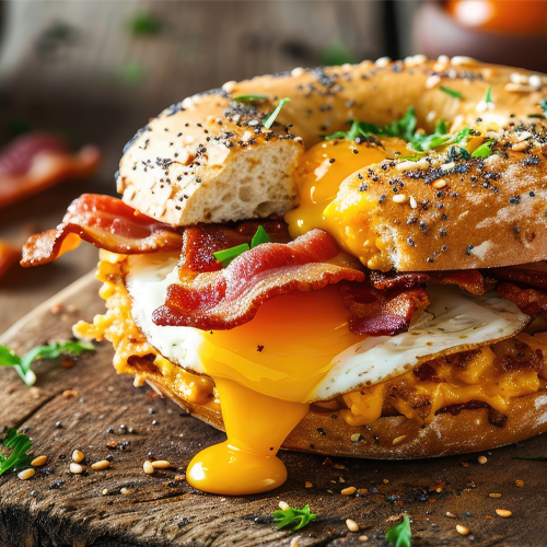 Premium Breakfast Sandwich Selections