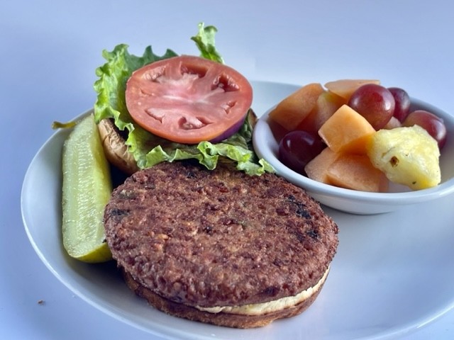 Vegetarian Burger (V)