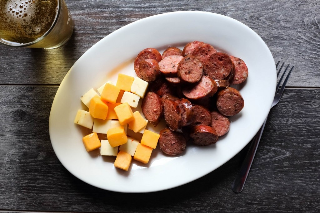 Sausage & Cheese Plate