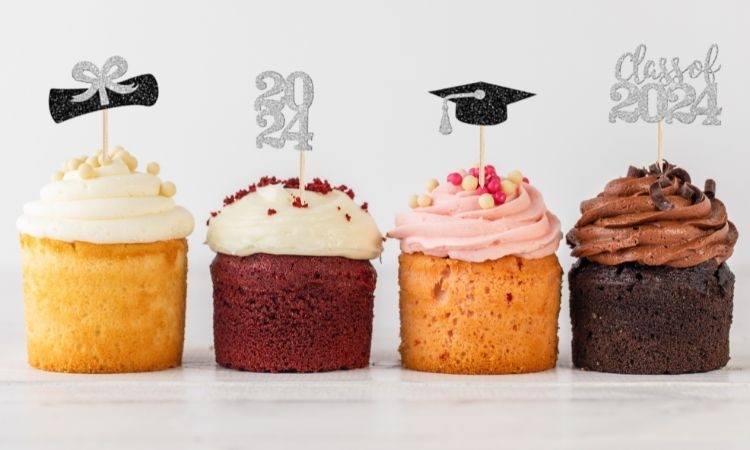Cupcake Topper - Graduation Set of 12