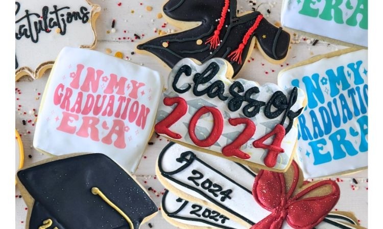 Graduation Butter Cookies