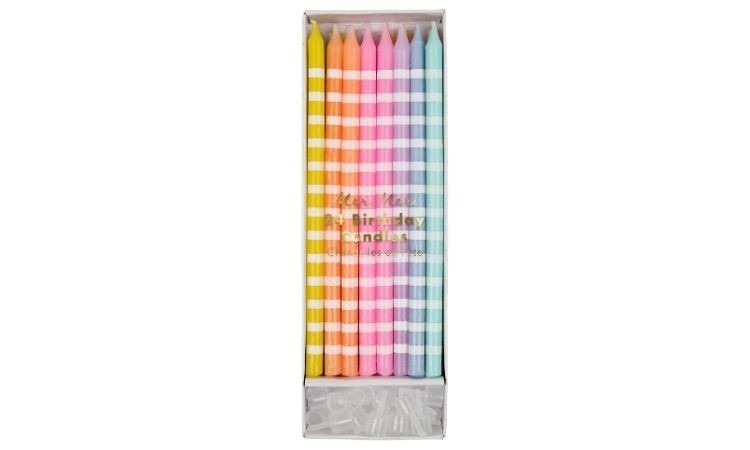 Pastel Party Candles (x24)