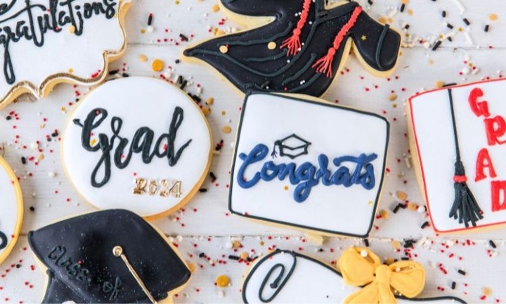 Graduation Butter Cookies