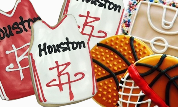 Houston Rockets Butter Cookies