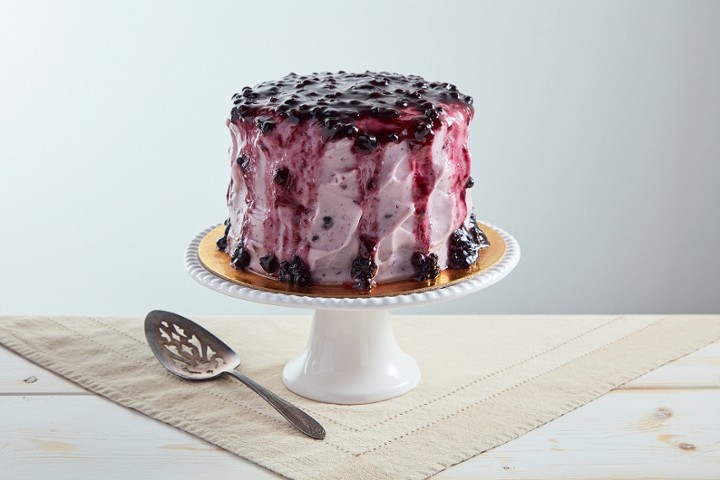 Lemon Blueberry Cake, 6 inch