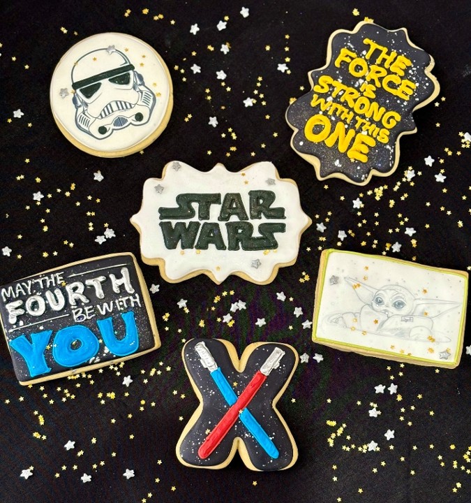 May the Fourth Star Wars Cookies