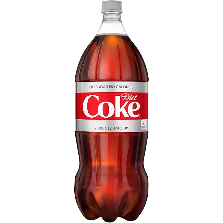 NEW Diet Coca Cola - 2 Liter Bottle