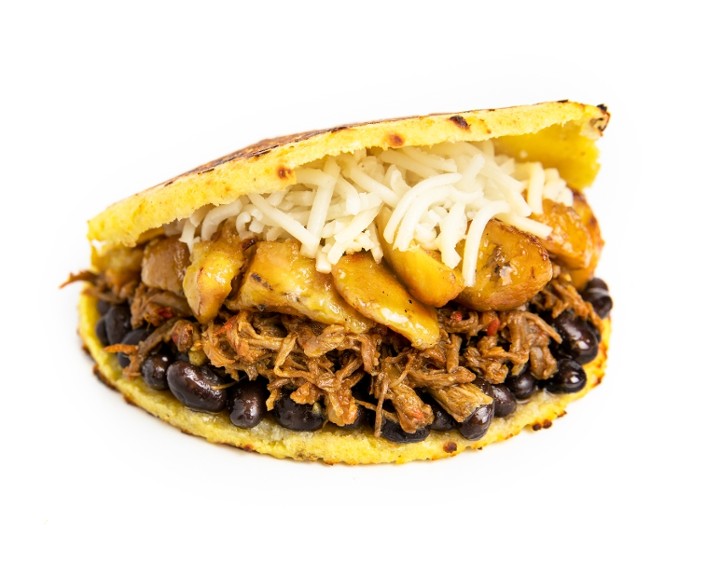 ~ 1 Shredded Beef Arepa