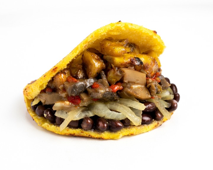 ~ 1 Vegan-Friendly Arepa