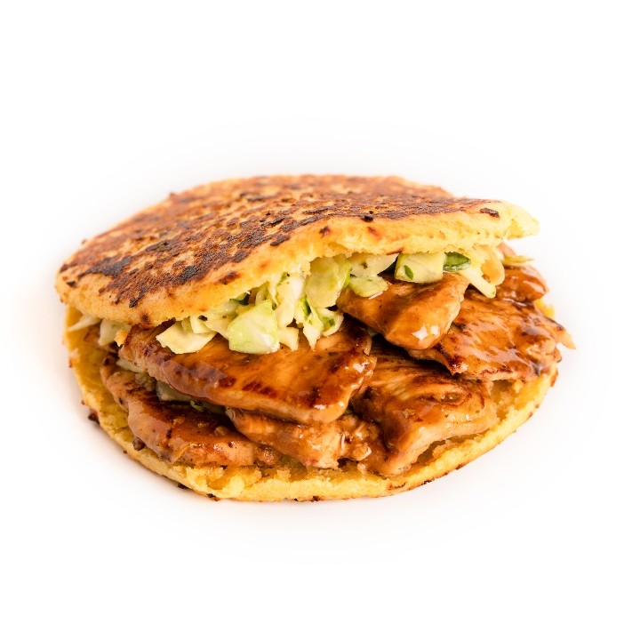 ~ 1 BBQ Chicken Arepa