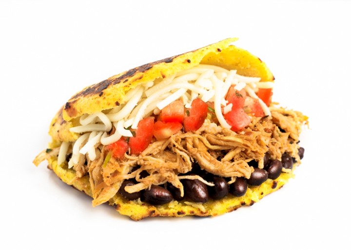 Shredded Chicken Arepa