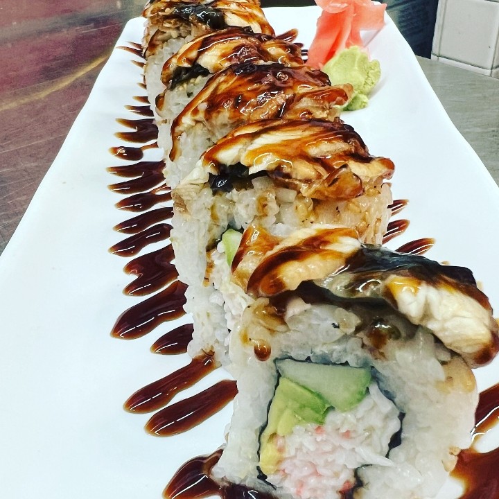 CA Roll w/ Eel*