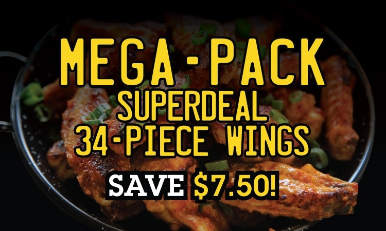 34-wing party pack!