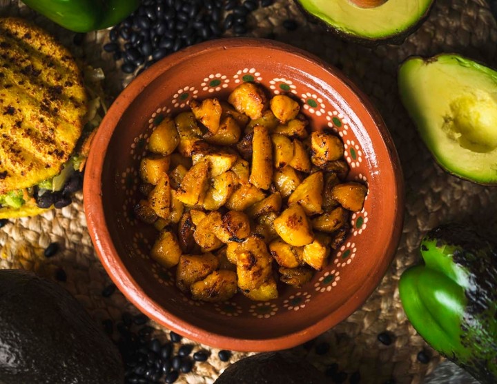 ~ Side Baked Plantains