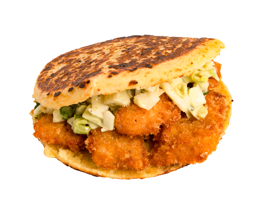 Arepas Ranch Guasaca North Raleigh - Crispy Chicken Arepa
