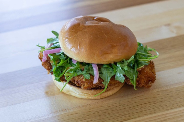 Pork Schnitzel Sandwich