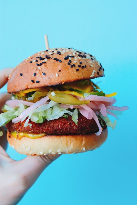 Fried Chicken Katsu Sandwich