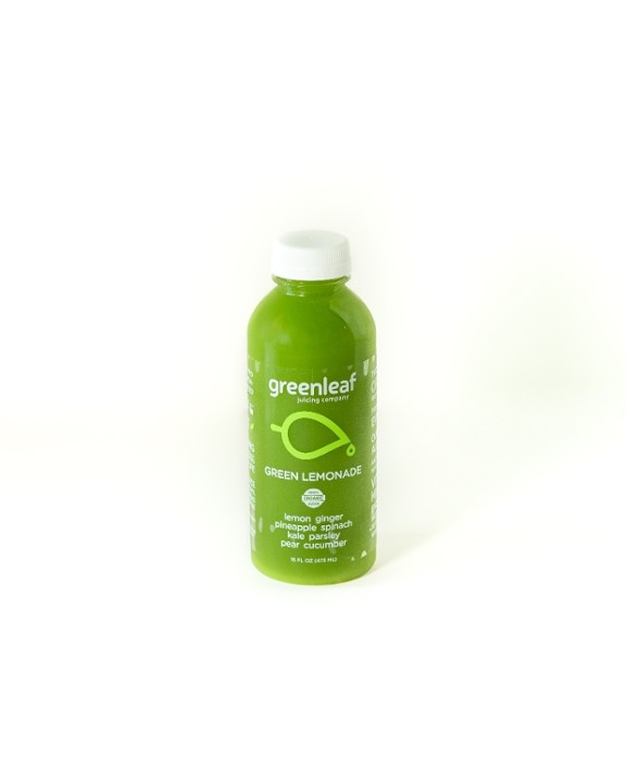 Green Lemonade Bottle